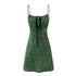 Sexy Backless Hip Dress Women Spring Summer Slim Fit Slimming Spaghetti Straps Dress by Ragazza