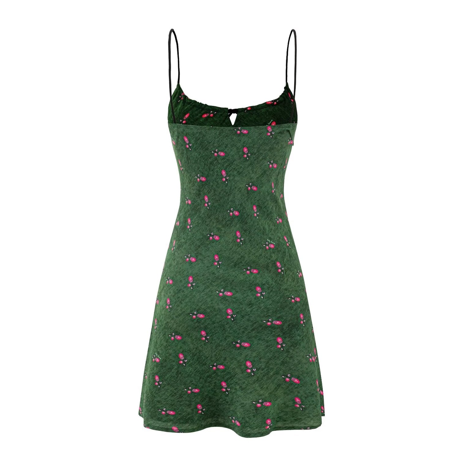 Sexy Backless Hip Dress Women Spring Summer Slim Fit Slimming Spaghetti Straps Dress by Ragazza