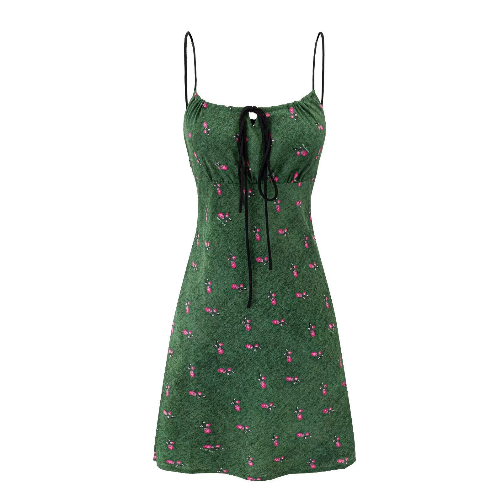 Sexy Backless Hip Dress Women Spring Summer Slim Fit Slimming Spaghetti Straps Dress by Ragazza
