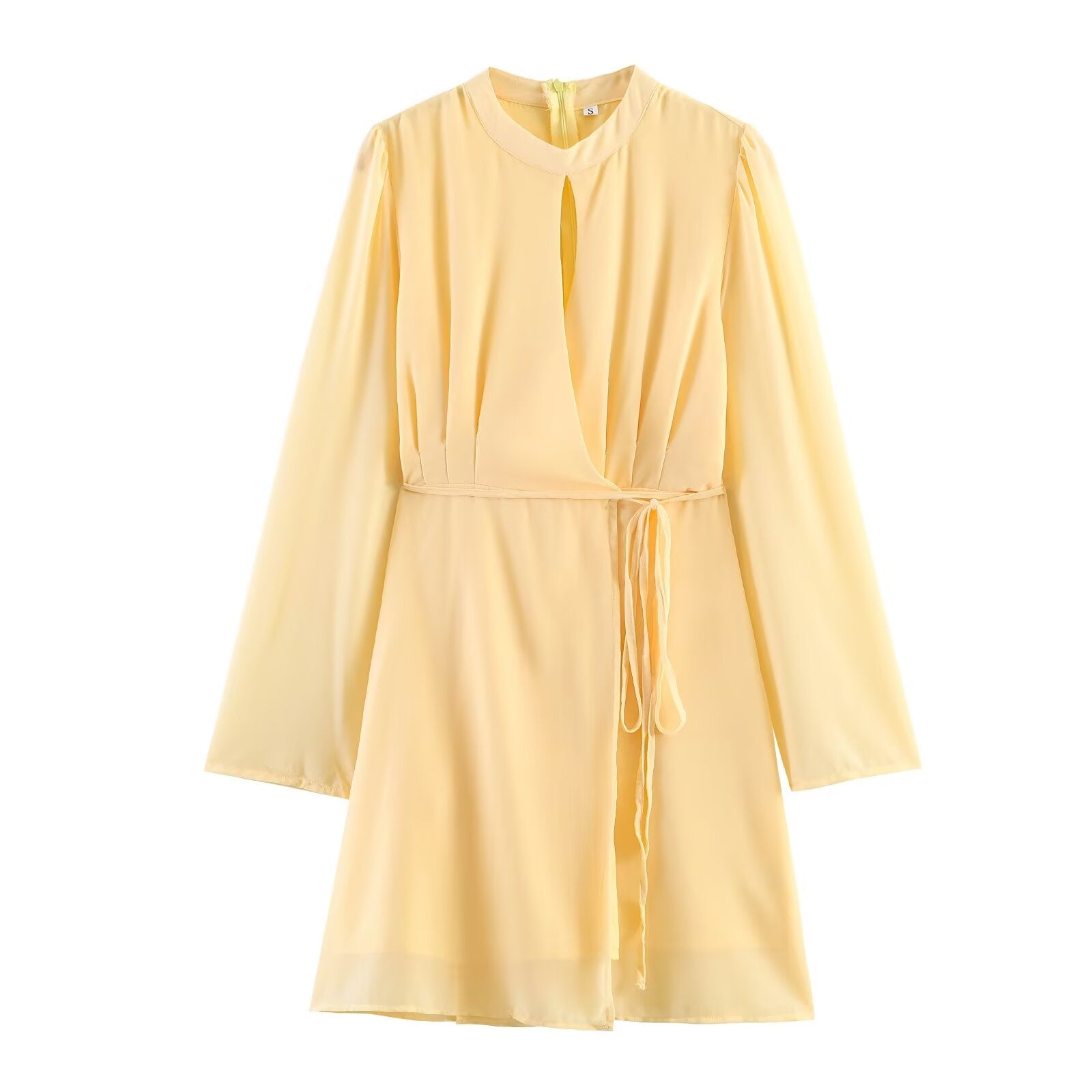 Summer Simple Thin Chiffon Long Sleeve Dress by Ragazza