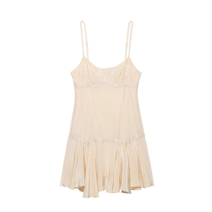 Women Clothing Summer Sexy Sexy Slim Embroidered Underwear Dress  DestGlow
