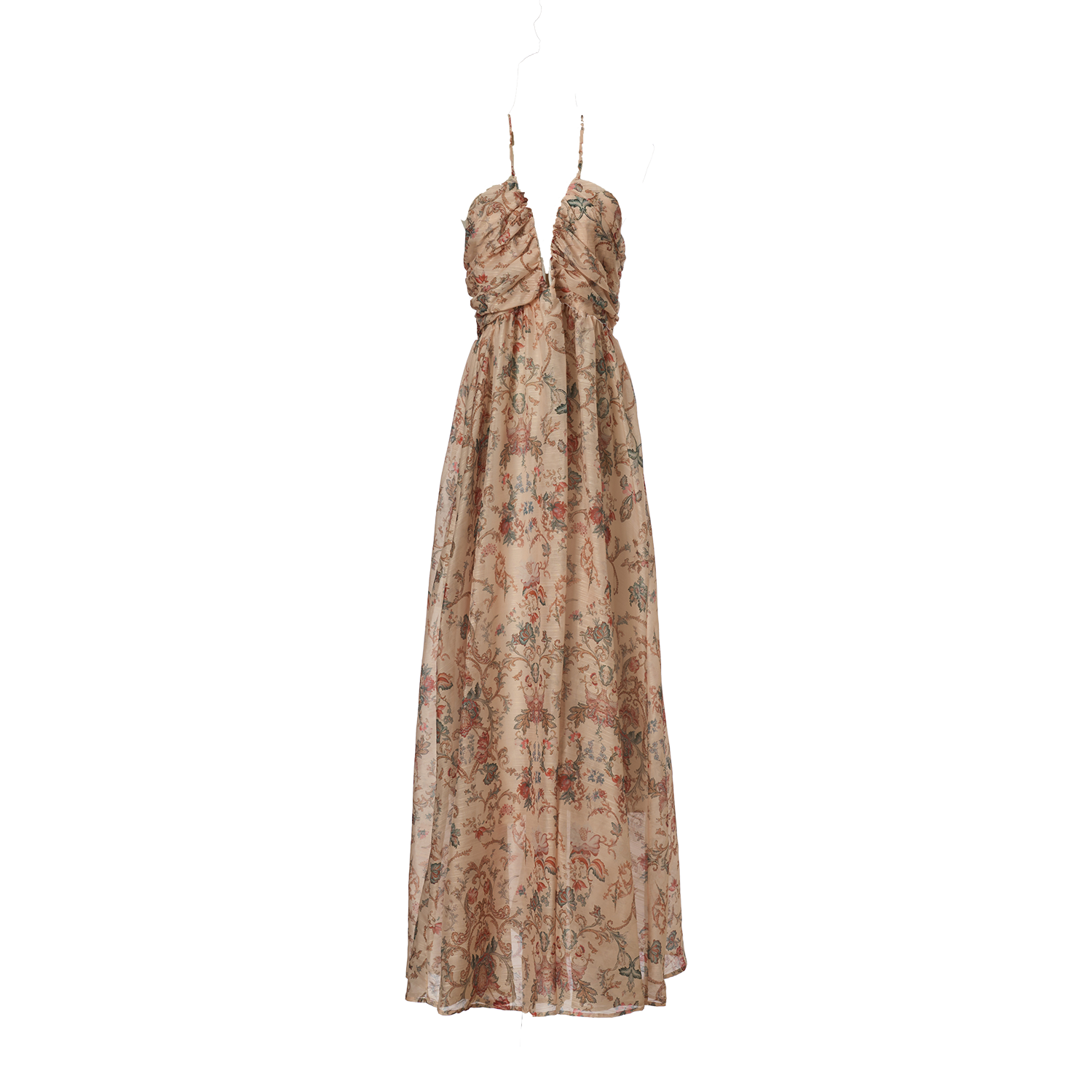 Women Summer Printed Halter Neck Strapless Dress  DestGlow
