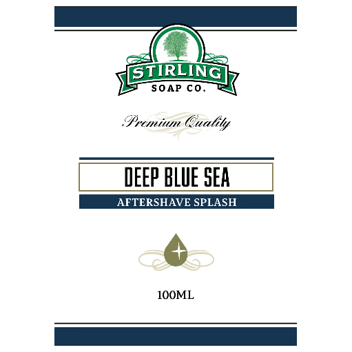Stirling Soap Co. Deep Blue Sea Shaving Collection by Pasteur Pharmacy