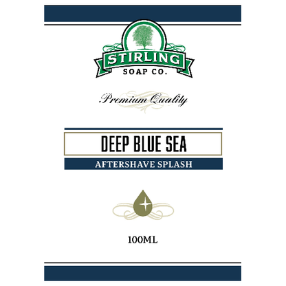 Stirling Soap Co. Deep Blue Sea Shaving Collection by Pasteur Pharmacy