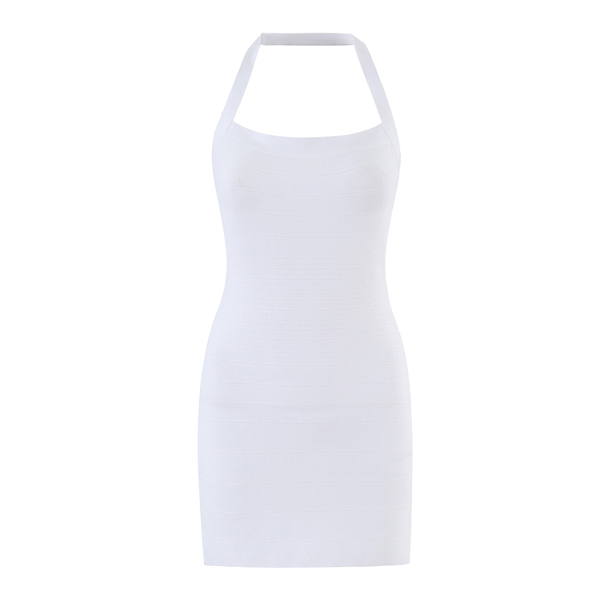 Casual Five Color Halter Backless Skinny Sheath Dress  DestGlow