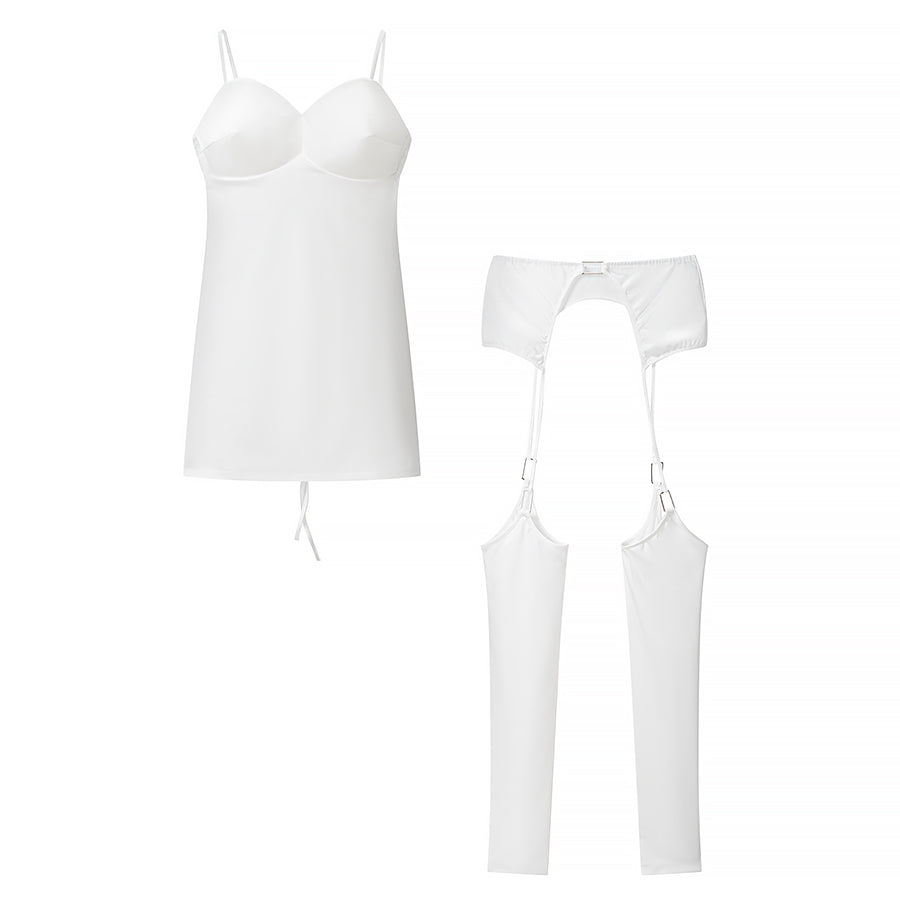 Summer Women Clothing Sexy Three Dimensional Sheath Suspender Adjustable  DestGlow