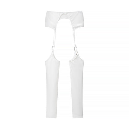 Summer Women Clothing Sexy Three Dimensional Sheath Suspender Adjustable  DestGlow