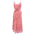 Summer French Romantic Seaside Vacation Polka Dot Maxi Dress Ruffled Waist Trimming Spaghetti Straps Dress  DestGlow