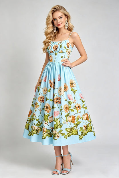 Women Summer Elegant A Line Dress  DestGlow