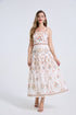Women Summer Elegant Printing A Line Dress  DestGlow