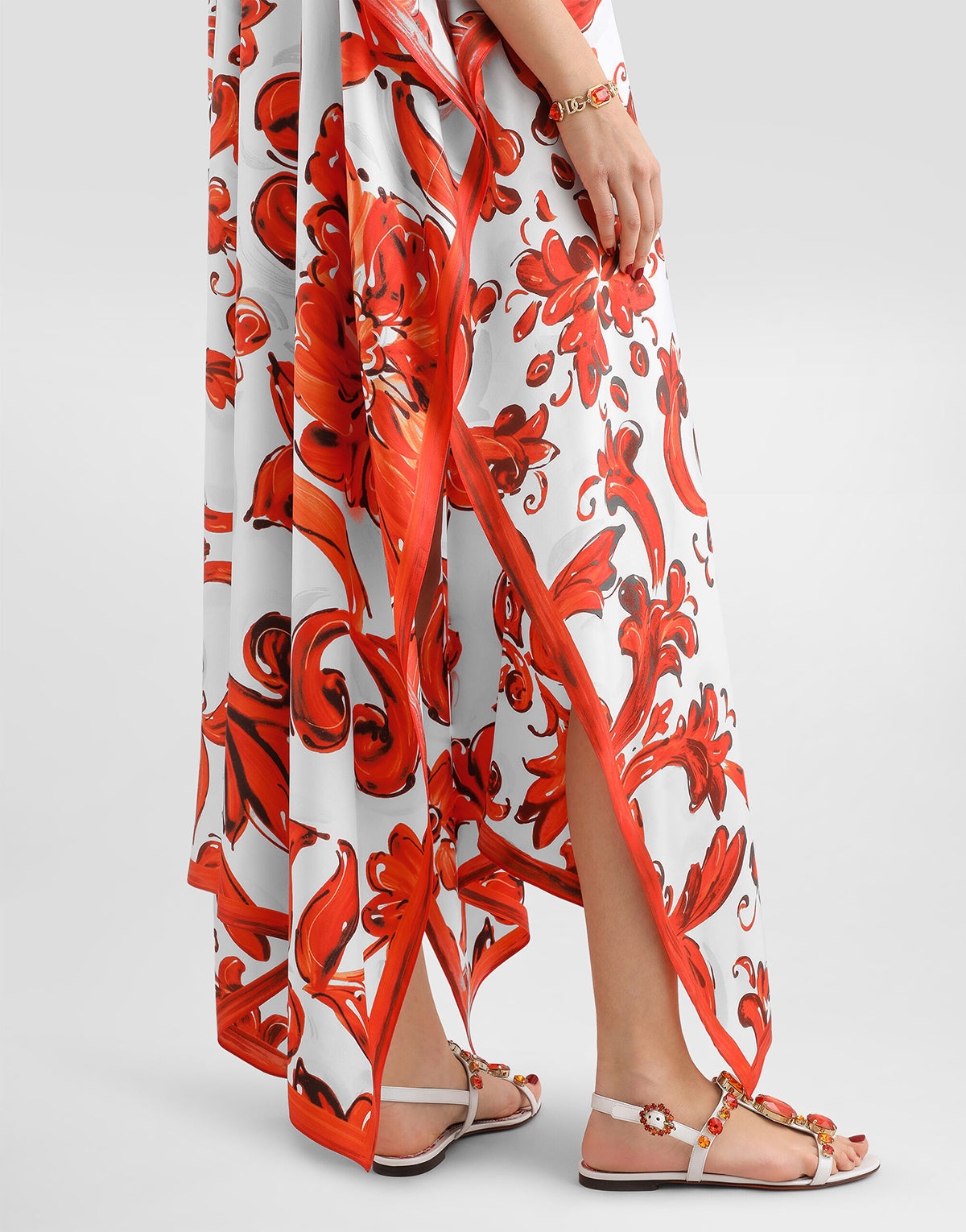 Women Summer Printed Loose Fitting Casual Dress  DestGlow