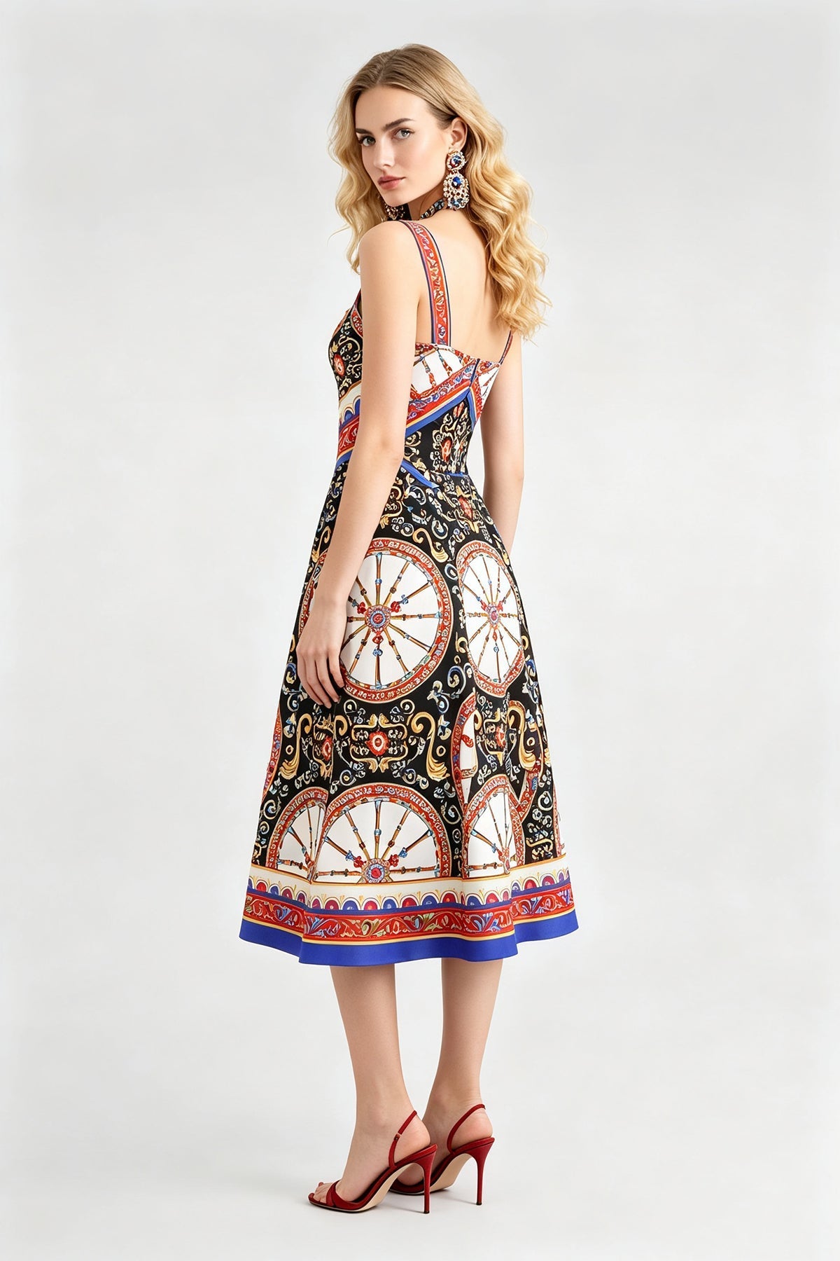 Women Summer Elegant A Line Dress  DestGlow