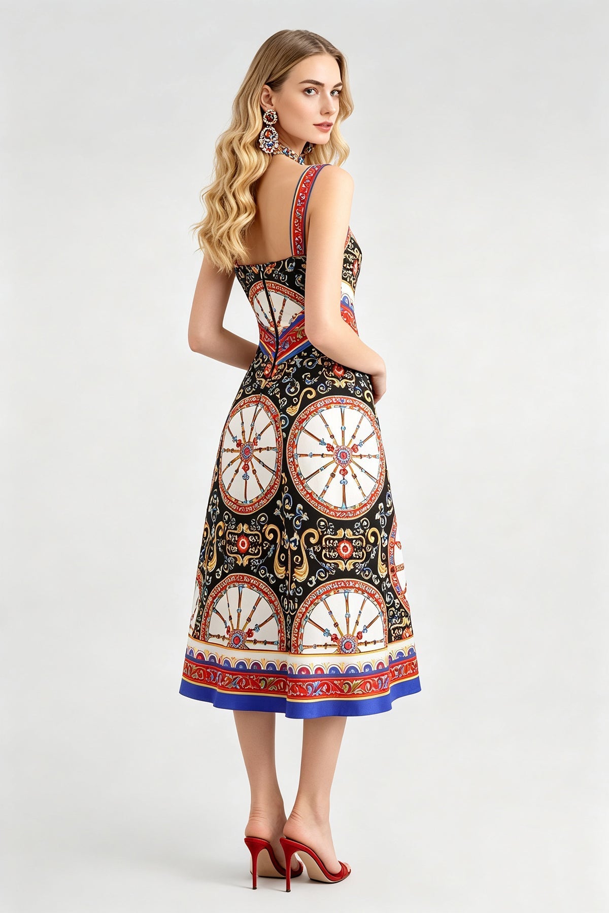 Women Summer Elegant A Line Dress  DestGlow