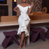 Elegant off Shoulder Fishtail Evening Dress Women Clothing  DestGlow
