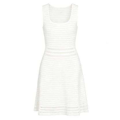Summer Fashionable Knitted Heavy Industry Slim Slimming Sleeveless Dress for Women  DestGlow