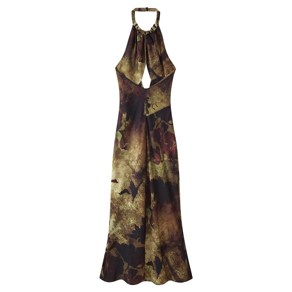 Summer Women Clothing Sexy Printed Halter Dress  DestGlow