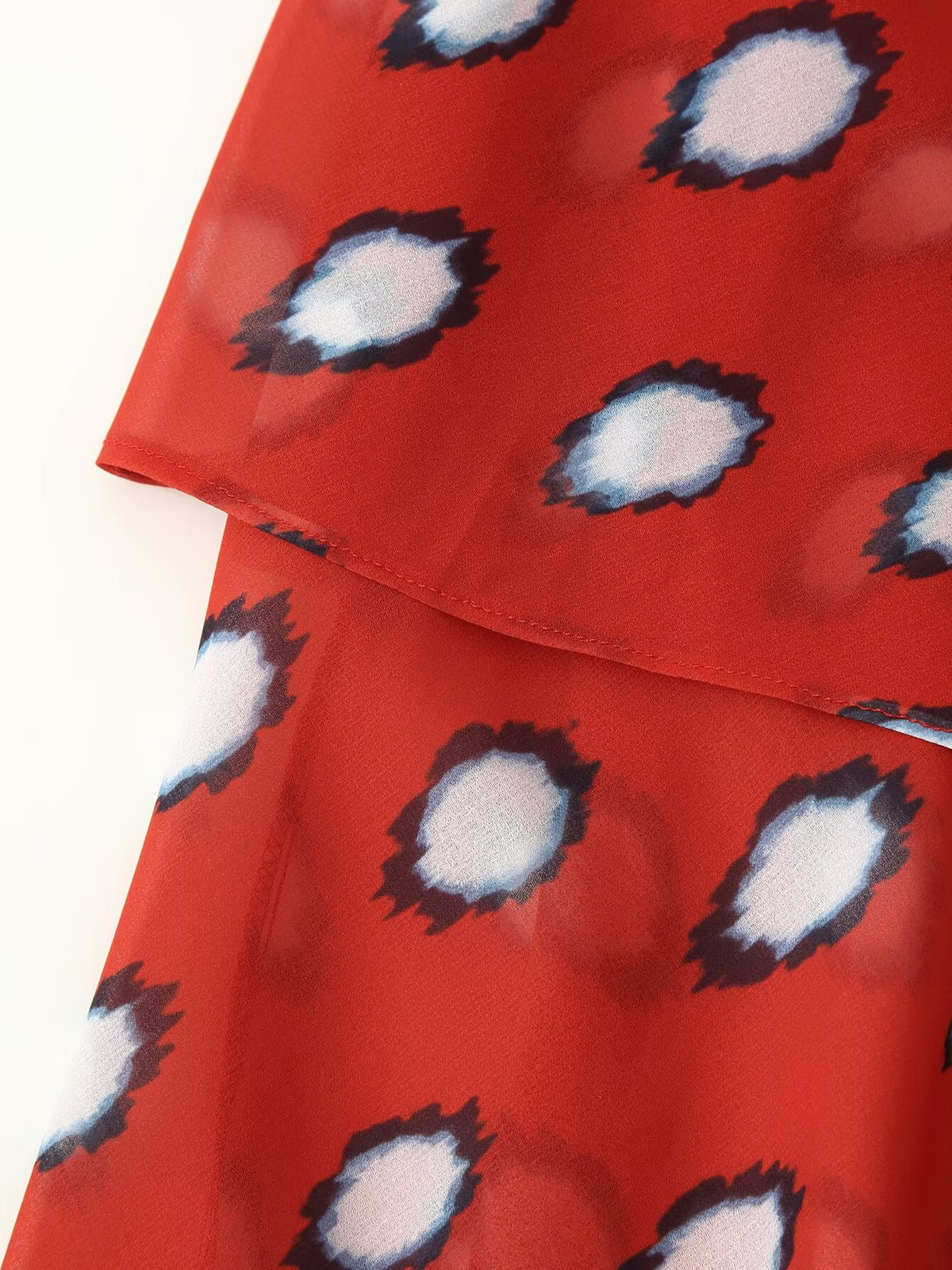 Women Clothing Summer Detachable Triangular Binder Animal Pattern Split Sheath Dress  DestGlow