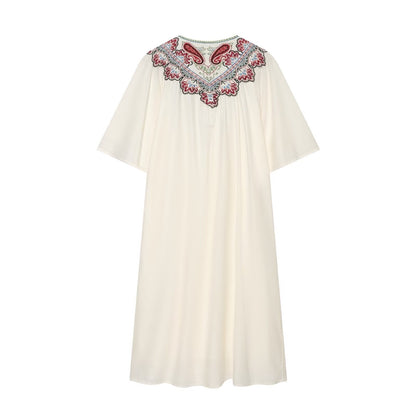 Women Clothing Summer Holiday Casual Loose Midi Dress  DestGlow