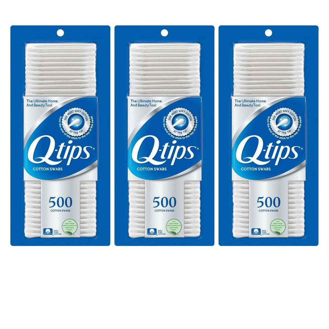Q-tips Cotton Swabs For Clean Ears