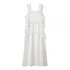 Women Clothing Summer French Lace Stitching Solid Color Loose Fitting Camisole Dress  DestGlow