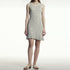 Summer Socialite Internet Celebrity Fashionable Knitted Sleeveless Mixed Color Stripe Dress  DestGlow