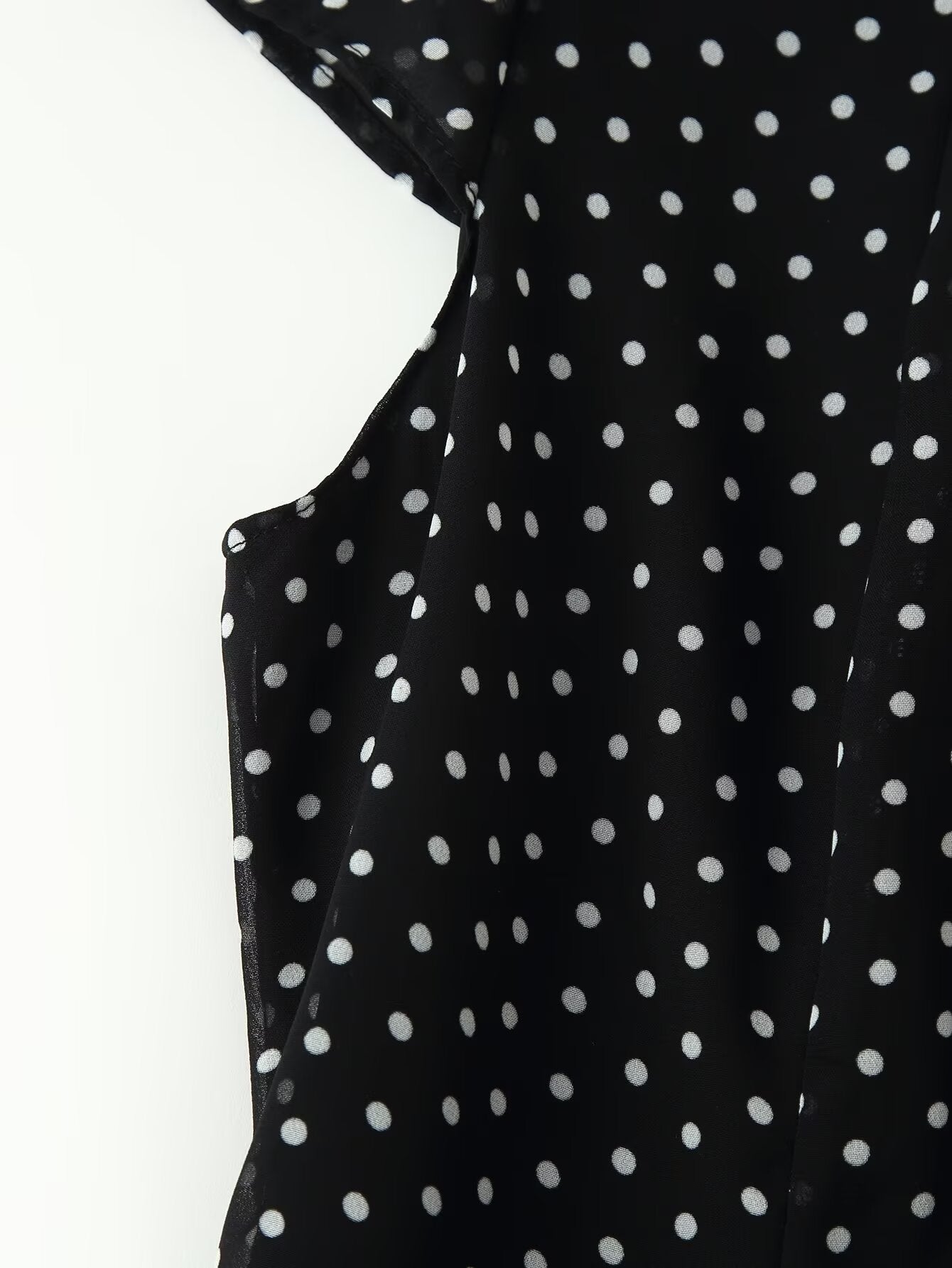 Women Polka Dot Waist Controlled Dress  DestGlow