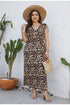 Women Clothes Dress Spaghetti Strap Floral Print Dress  DestGlow