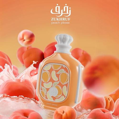 Afnan Zimaya Unisex Zukhruf Peach Please EDP Spray 3.4 Oz  DestGlow
