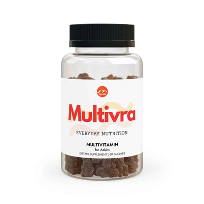 Multivra Multivitamin Gummies for Adults (60 Gummies)