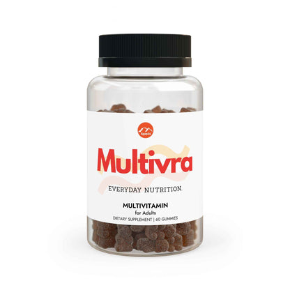 Multivra Multivitamin Gummies for Adults (60 Gummies)