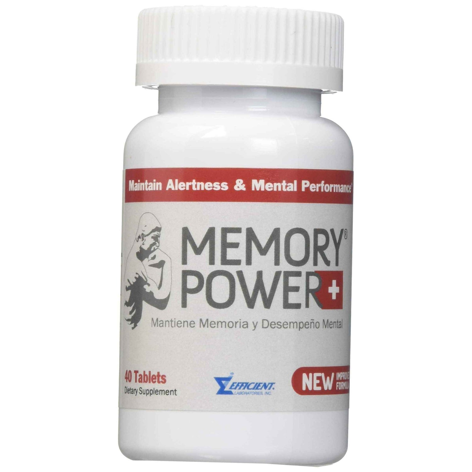 Memory Power Plus, Brain Health &amp; Memory Support Supplement, 40 Tablets