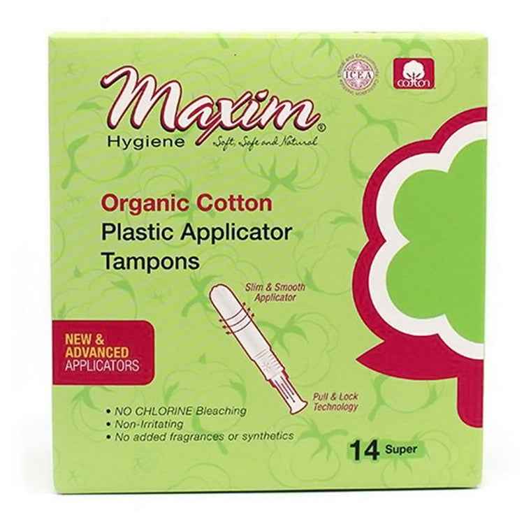 Maxim  Organic Tampons Pa Supr 14