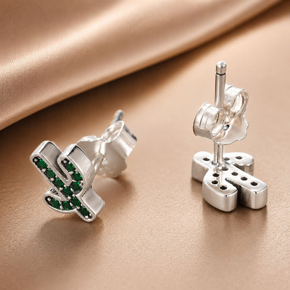 925 Sterling Silver 0.60 Carat Cubic Zirconia Earrings for Women  DestGlow