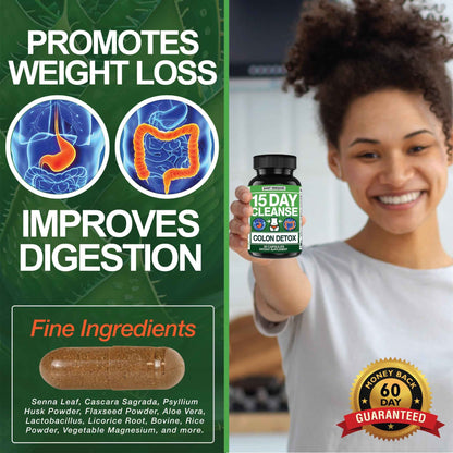 3 x Bundle - 15 Day Cleanse | Colon Cleanse &amp; Detox