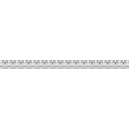 Lab Grown Round Diamond Tennis Bracelet in 14k White Gold (6 cctw F/G VS2/SI1) by Bids.com