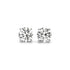 4 cttw Certified IGI Lab Grown Round Diamond Stud Earrings 14k White Gold (G/VS2) by Bids.com