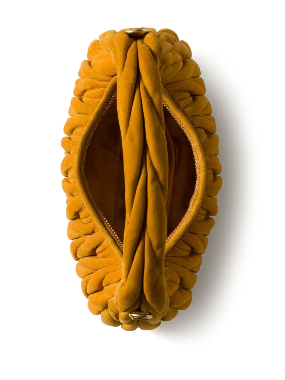 Miu Miu Women Small Wander Matelassé Suede Bag by Luosophy