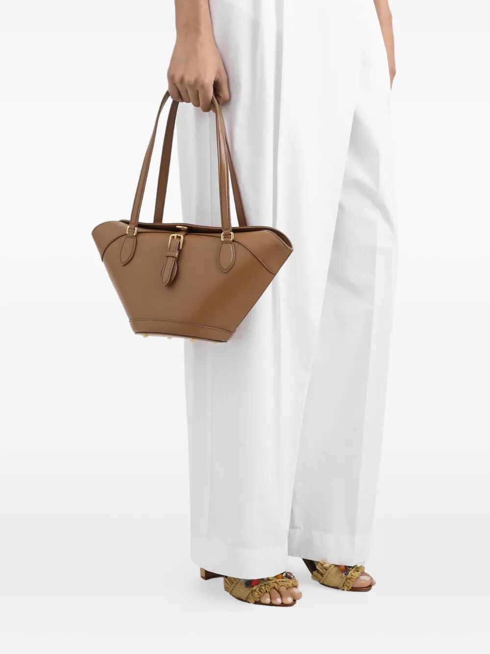 Dolce &amp; Gabbana Women Capri Leather Shoulder Bag by Luosophy