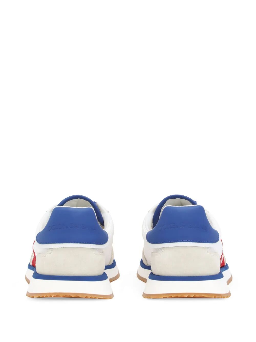 Dolce &amp; Gabbana Men Suede And Mesh Dg Cushion Sneakers by Luosophy
