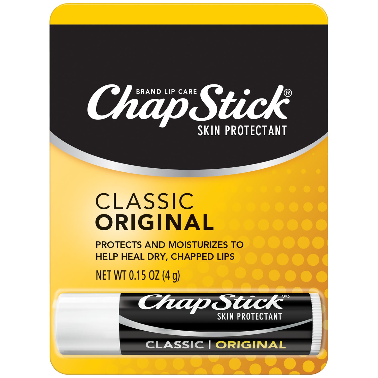 ChapStick Classic Skin Protectant Lip Balm Tube, 0.15 Ounce by Pasteur Pharmacy