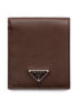 Prada Men Grained Leather Bi-Fold Wallet by Luosophy