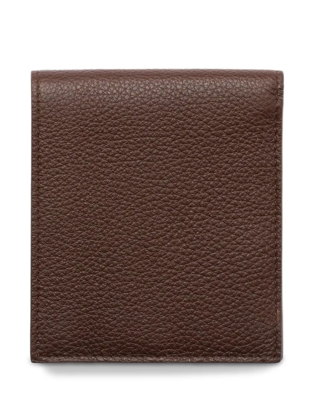 Prada Men Grained Leather Bi-Fold Wallet by Luosophy