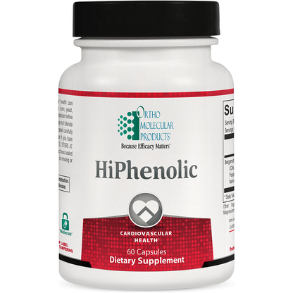 Ortho Molecular Products HiPhenolic Dietary Supplement 60 Capsules by Pasteur Pharmacy