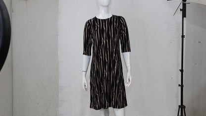 Classic Knee Length A-Line T-Shirt Dress by Kosher Casual USA