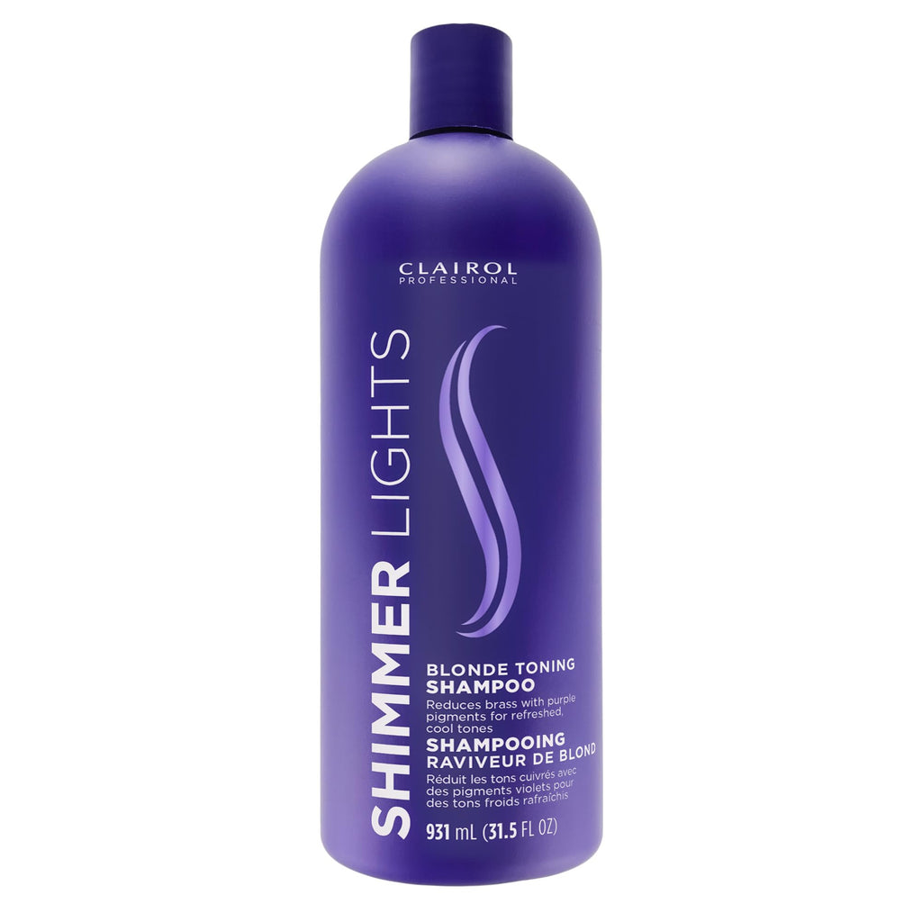 Clairol Professional Shimmer Lights Shampoo Blonde &amp; Silver 31.5 Fl. Oz by Pasteur Pharmacy