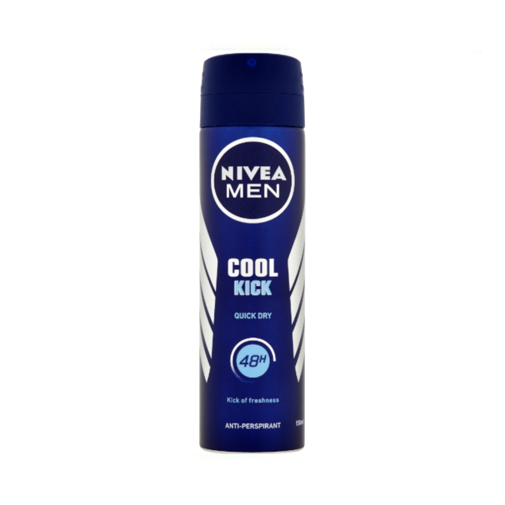 Nivea Men Cool Kick, Antiperspirant V Spreji 150 Ml by Pasteur Pharmacy