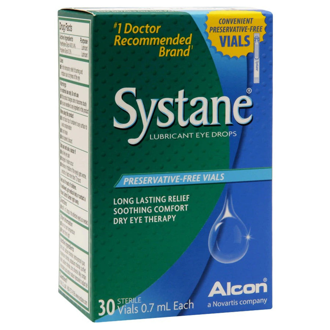 Systane Lubricant Eye Drops Vials 