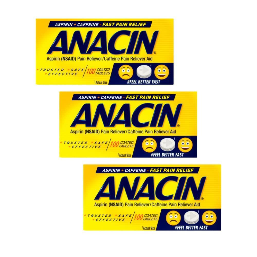 Anacin Fast Pain Relief - Coated Tablets 300 