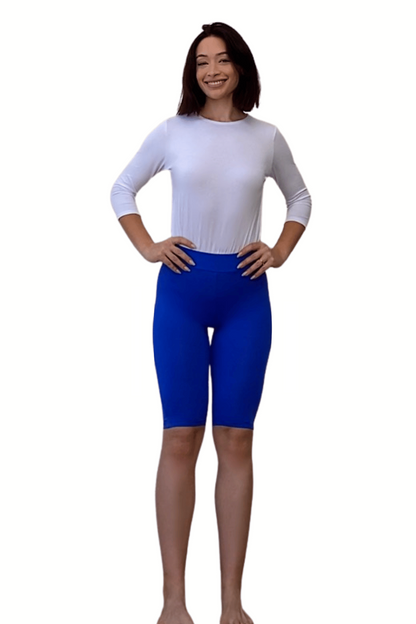 Modest Two-Piece Swim Dress Set - Elbow Sleeves with Knee-Length Leggings | UPF Protection by Kosher Casual USA