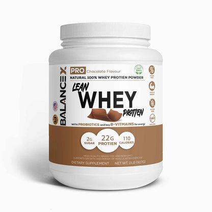 Natural Lean Whey Protein: Sculpt Your Strength (Chocolate) 2LBS - Clearance Sale
